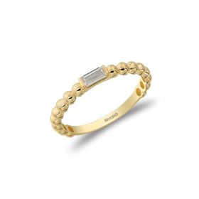 MYOROGOLD 14 Ayar Minimal Eklem Altın Yüzük