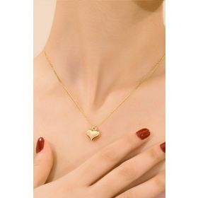 MYOROGOLD 14 Ayar Valentino Zincir Kalp Modeli Altın Kolye