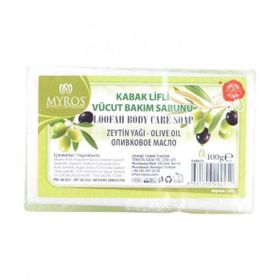 Myros 100 gr Zeytinyağı Esanslı Kabak Lifli Vücut Bakım Sabunu