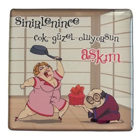 Myros Aşk Buzdolabı Magneti