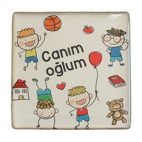 Myros Oğlum Buzdolabı Magneti