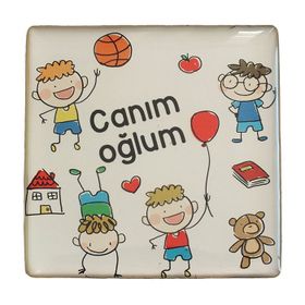 Myros Oğlum Buzdolabı Magneti