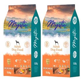 Mystic Az Tahıllı Somonlu 2x15 kg Yetişkin Köpek Maması