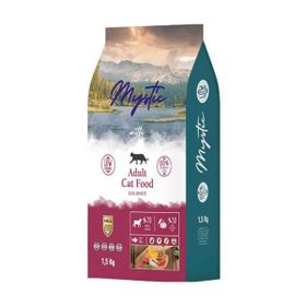 Mystic Gourmet Düşük Tahıllı Kuzu Etli Yetişkin 1.5 kg Kedi Maması