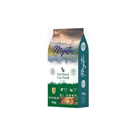 Mystic Somonlu Az Tahıllı Yetişkin 15 kg Kısırlaştırılmış Kuru Kedi Maması