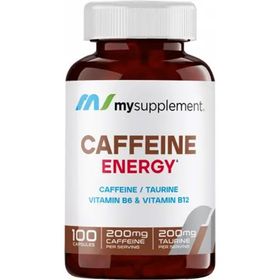 Mysupplement Caffeine Energy 100 Kapsül