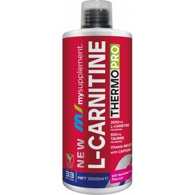 Mysupplement L-Carnitine Thermopro Çilek 1000 ml Yağ Yakıcı