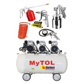 Mytol 100 L 3,3 HP Sessiz Hava Kompresörü