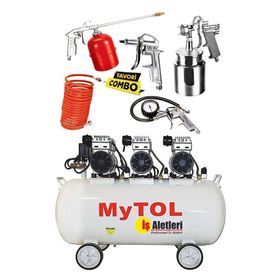 Mytol 100 L 3,3 HP Sessiz Hava Kompresörü