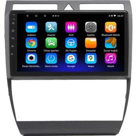 Myway Audi A6 Android 12 Kablosuz Carplay Navigasyon Multimedya Ekran