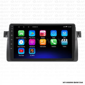 Myway Bmw E46 Android 12 Kablosuz Carplay Navigasyon Multimedya Ekran