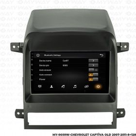 Myway Chevrolet Captiva 8 GB Ram 128 GB HDD Android Multimedya Carplay Navigasyon Ekran