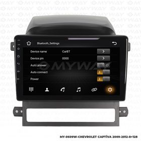 Myway Chevrolet Captiva 8 GB Ram 128 GB HDD Android Multimedya Carplay Navigasyon Ekran