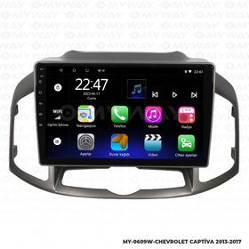 Myway Chevrolet Captiva Android 12 Kablosuz Carplay Navigasyon Multimedya Ekran Teyp