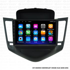 Myway Chevrolet Cruze Android 12 Kablosuz Carplay Navigasyon Multimedya Ekran