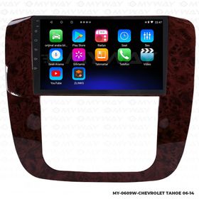 Myway Chevrolet Tahoe Android 12 Kablosuz Carplay Navigasyon Multimedya Ekran Teyp