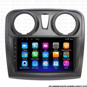 Myway Dacia Dokker Android 12 Kablosuz Carplay Navigasyon Multimedya Ekran