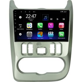 Myway Dacia Logan Android 12 Kablosuz Carplay Navigasyon Multimedya Ekran