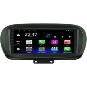 Myway Fıat 500X Android 12 Kablosuz Carplay Navigasyon Multimedya Ekran