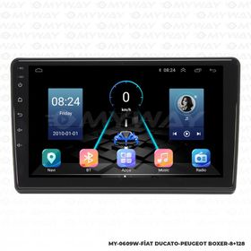 Myway Fiat Ducato 8 GB Ram 128 GB HDD Android Multimedya Carplay Navigasyon Ekran