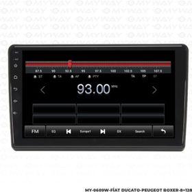 Myway Fiat Ducato 8 GB Ram 128 GB HDD Android Multimedya Carplay Navigasyon Ekran