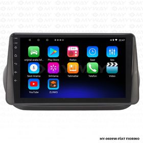 Myway Fiat Fiorino Android 12 Kablosuz Carplay Navigasyon Multimedya Ekran Teyp