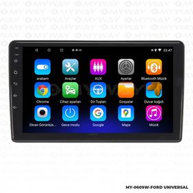 Myway Ford Fiesta Android 12 Kablosuz Carplay Navigasyon Multimedya Ekran