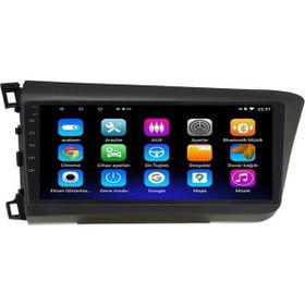 Myway Honda Civic Fb7 Android 12 Kablosuz Carplay Navigasyon Multimedya Ekran