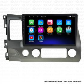Myway Honda Civic Fd6 Android 12 Kablosuz Carplay Navigasyon Multimedya Ekran
