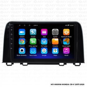 Myway Honda Cr-V Android 12 Kablosuz Carplay Navigasyon Multimedya Ekran