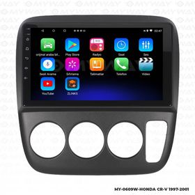 Myway Honda Cr-V Android 12 Kablosuz Carplay Navigasyon Multimedya Ekran