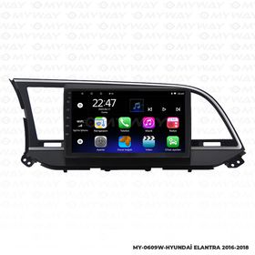 Myway Hyundai Elantra Android 12 Kablosuz Carplay Navigasyon Multimedya Ekran Teyp