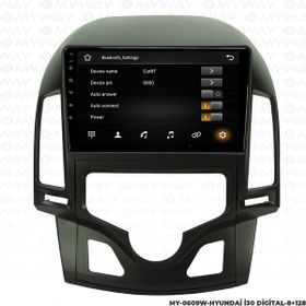 Myway Hyundai İ30 8 GB Ram 128 GB HDD Android Multimedya Carplay Navigasyon Ekran