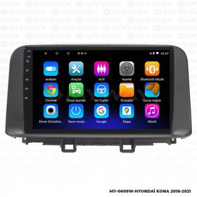 Myway Hyundai Kona Android 12 Kablosuz Carplay Navigasyon Multimedya Ekran