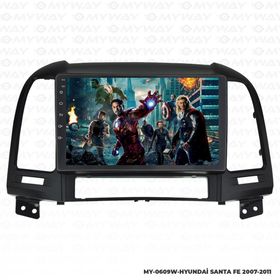Myway Hyundai Santa Fe Android 12 Kablosuz Carplay Navigasyon Multimedya Ekran Teyp