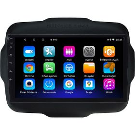 Myway Jeep Renegade Android 12 Kablosuz Carplay Navigasyon Multimedya Ekran