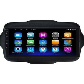 Myway Jeep Renegade Android 12 Kablosuz Carplay Navigasyon Multimedya Ekran