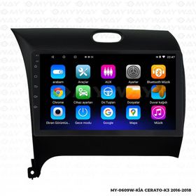 Myway Kia Cerato-K3 Android 12 Kablosuz Carplay Navigasyon Multimedya Ekran