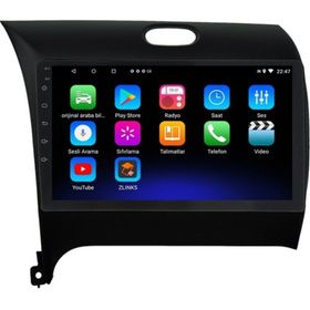 Myway Kia Cerato-K3 Android 12 Kablosuz Carplay Navigasyon Multimedya Ekran