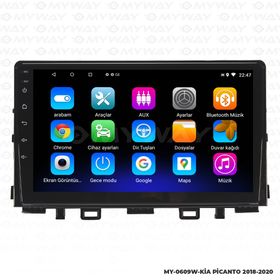 Myway Kia Picanto Android 12 Kablosuz Carplay Navigasyon Multimedya Ekran