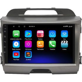 Myway Kia Sportage Android 12 Kablosuz Carplay Navigasyon Multimedya Ekran Teyp