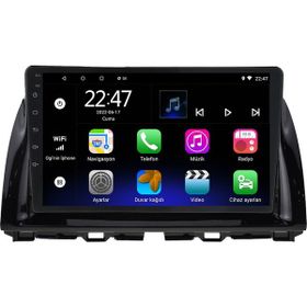 Myway Mazda 6 Android 12 Kablosuz Carplay Navigasyon Multimedya Ekran Teyp