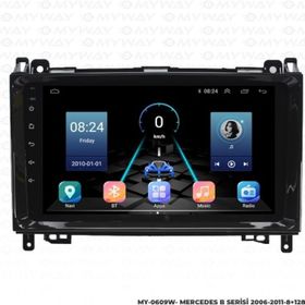 Myway Mercedes B Serisi B150-B180-B200 8 GB Ram 128 GB HDD Android Multimedya Carplay Navigasyon Ekran