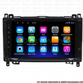 Myway Mercedes B150-b180-b200 Android 12 Kablosuz Carplay Navigasyon Multimedya Ekran Teyp