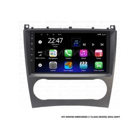Myway Mercedes C Class W203 Android 12 Multimedya Kablosuz Carplay Navigasyon Ekran Teyp