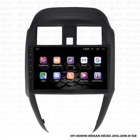 Myway Nissan Micra 4 GB RAM Android Multimedya Carplay Navigasyon Ekran