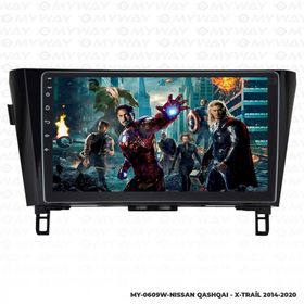 Myway Nissan Qashqai X-Trail 0609W Android 12 Kablosuz Carplay Navigasyon Multimedya Ekran Teyp