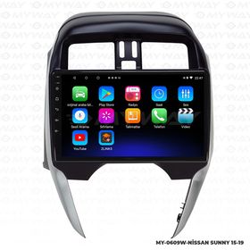 Myway Nissan Sunny Android 12 Kablosuz Carplay Navigasyon Multimedya Ekran Teyp
