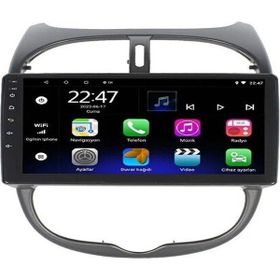 Myway Peugeot 206 0609W Android 12 Kablosuz Carplay Navigasyon Multimedya Ekran Teyp