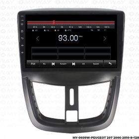 Myway Peugeot 207 8 GB Ram 128 GB HDD Android Multimedya Carplay Navigasyon Ekran
